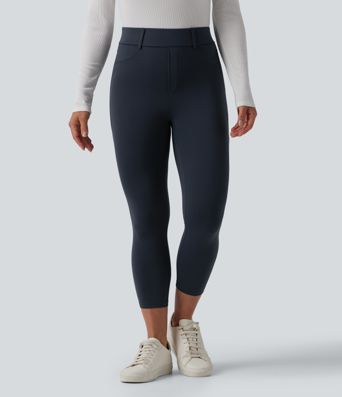 Halara UltraSculpt™ High Waisted Capri Casual Leggings with Pockets