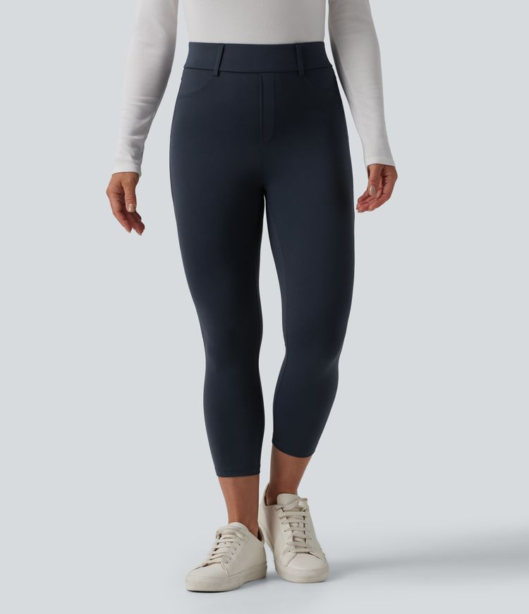 Halara UltraSculpt™ High Waisted Capri Casual Leggings with Pockets