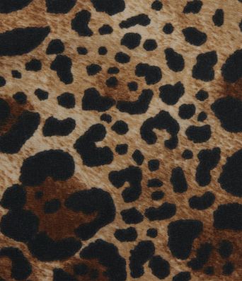 Deep V-neck Racerback Leopard Print Casual Tank Top