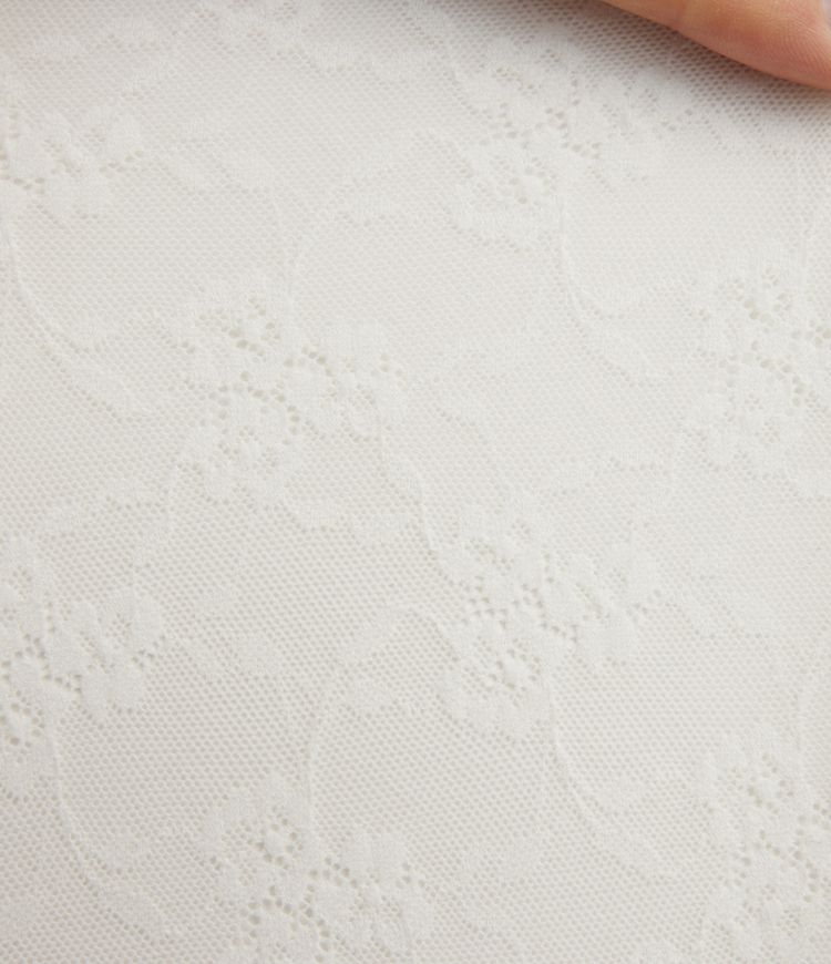 Ribbed Knit Cowl Neck Long Sleeve Contrast Lace Casual Top