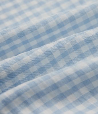 High Waisted 2-in-1 A Line Plaid Mini Casual Linen-Feel Skirt