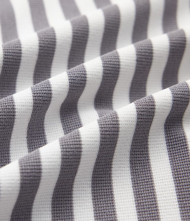 Hooded Long Sleeve Thumb Hole Stripe Waffle Casual Sweatshirt