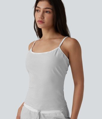 Canotta casual a righe