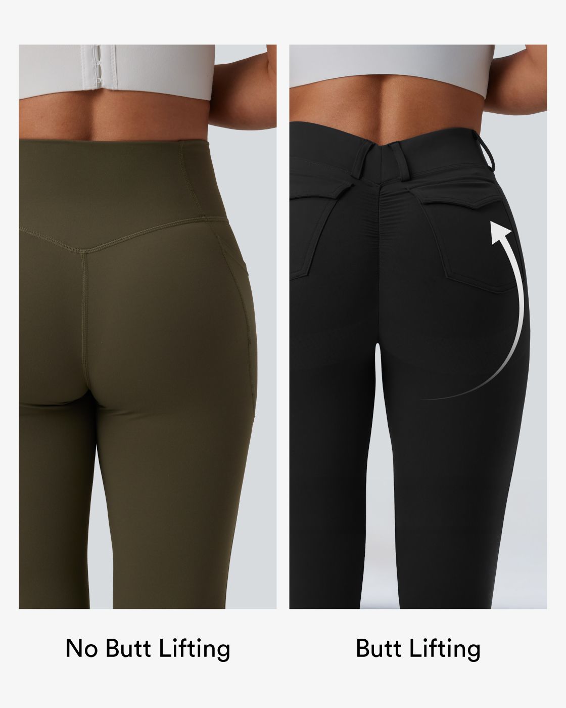 Halara UltraSculpt™ - High-waisted workout leggings with side pockets and tummy control - Butt lift