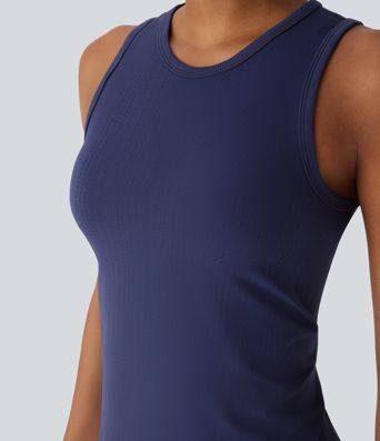 Débardeur de sport sans coutures Flow ajouré