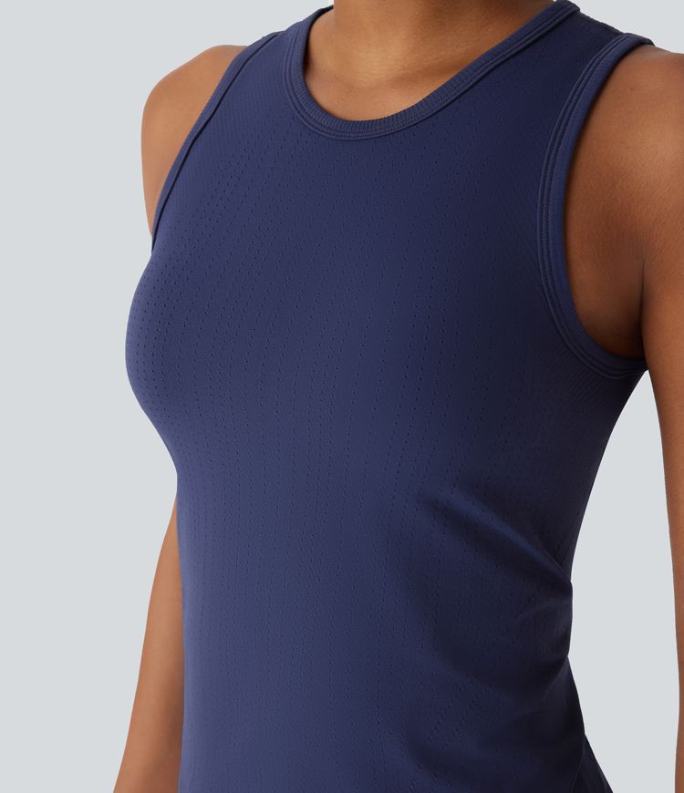 Débardeur de sport sans coutures Flow ajouré