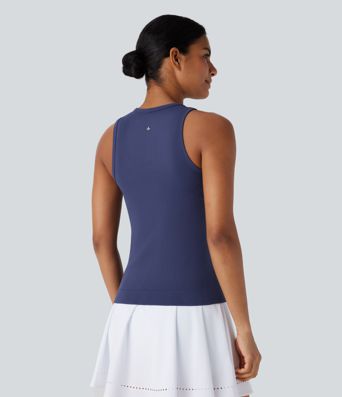 Débardeur de sport sans coutures Flow ajouré