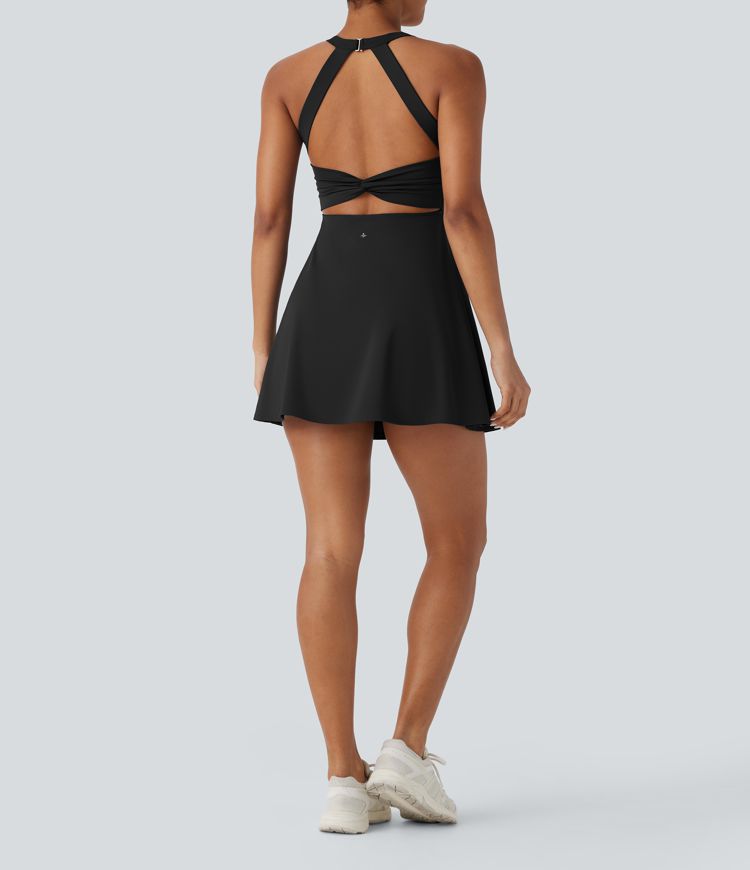 SoftlyZero™ Airy Molded Cups Cool Touch Dance Active Dress-Easy Peezy Edition D-F Cups