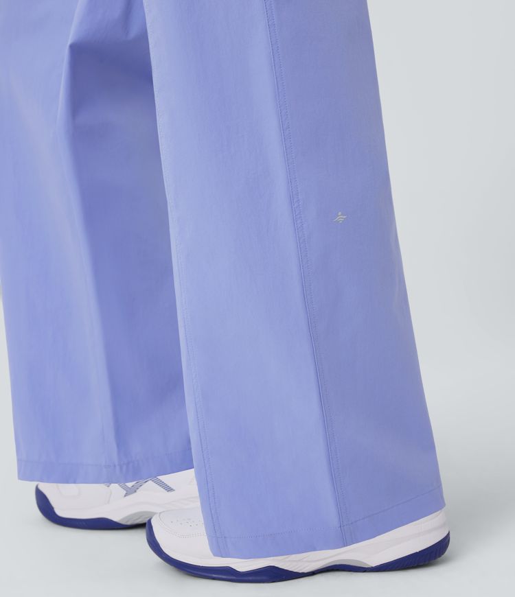 Water Repellent Wear-Resistant Low Rise Pocket Straight Leg Yoga Pants