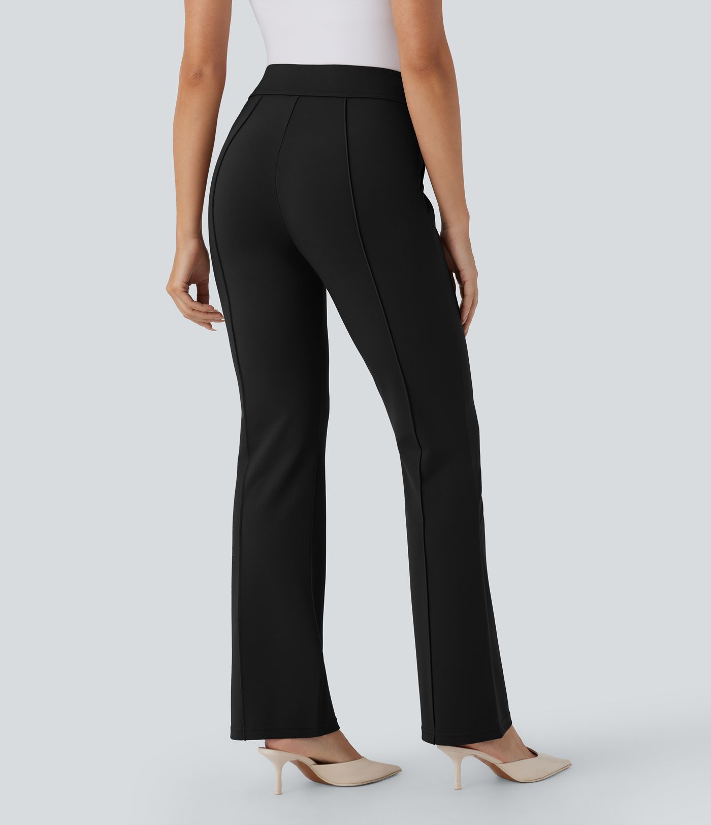 Pantalon tailleur bootcut taille haute Halara Flex™ avec poches