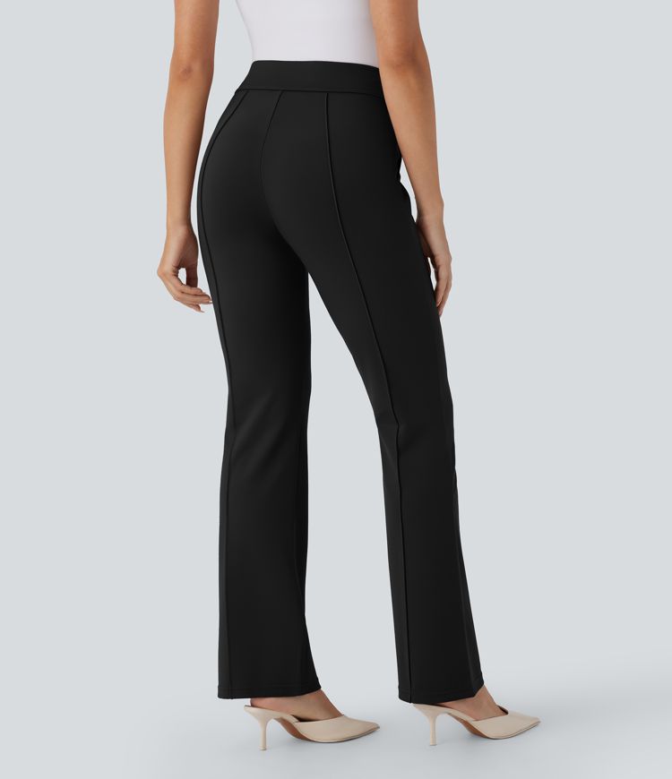 Pantalon tailleur bootcut taille haute Halara Flex™ avec poches