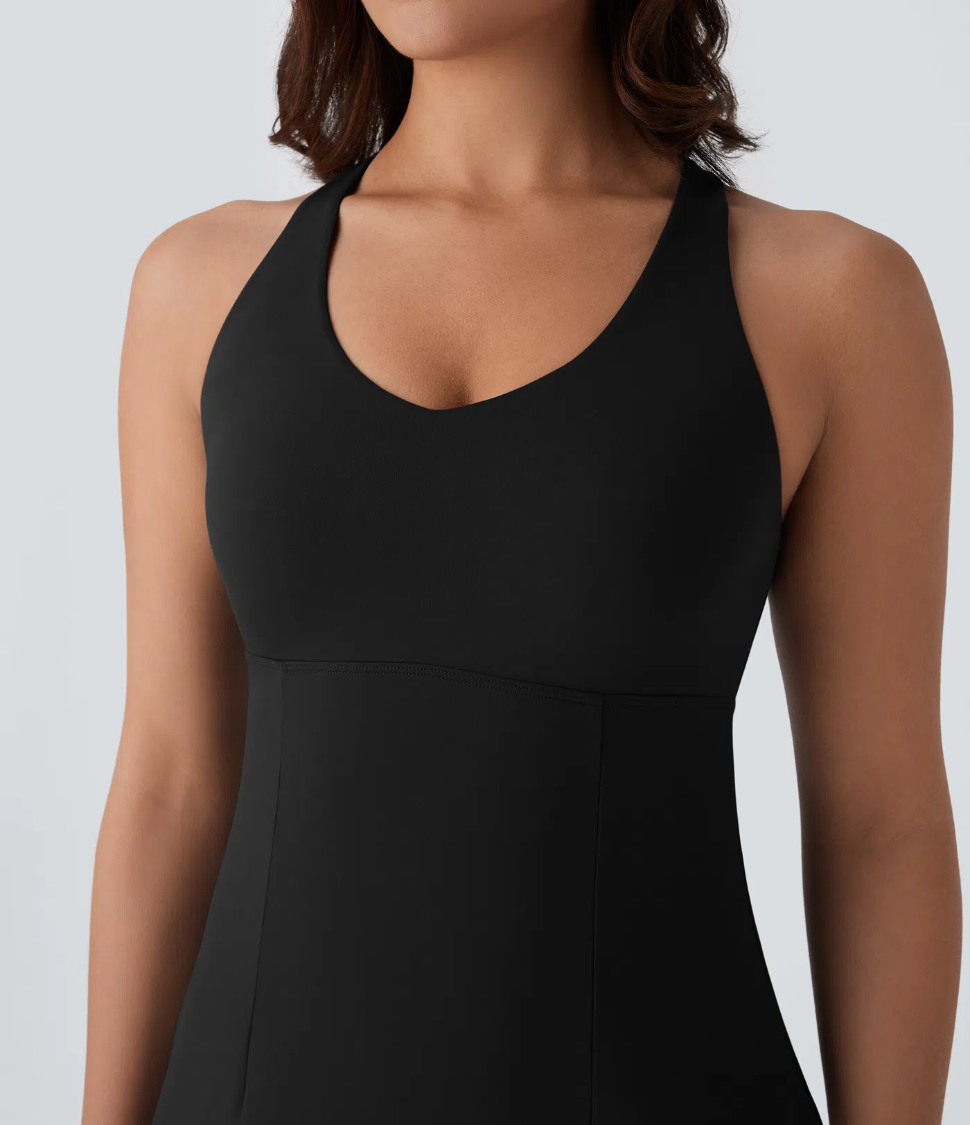 Softlyzero™ Airy Backless Crisscross Cool Touch Mini Dance Active Dress-UPF50+