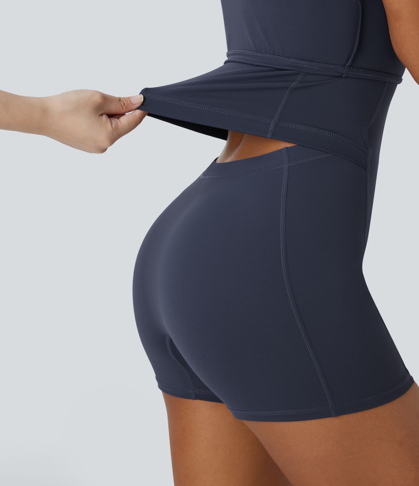 SoftlyZero™ Airy 2-in-1 Pocket Cool Touch Mini Dance Active Dress-Easy Peezy Edition