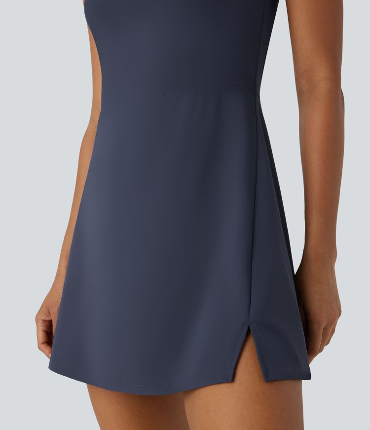 SoftlyZero™ Airy 2-in-1 Pocket Cool Touch Mini Dance Active Dress-Easy Peezy Edition