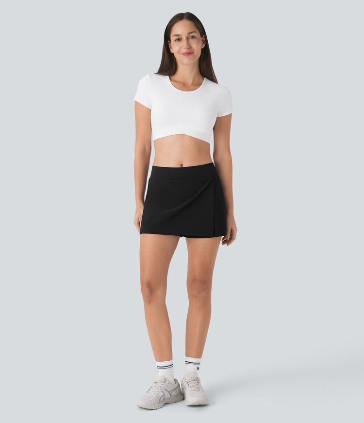 Pantalón corto Breezeful™ yoga secado rápido bolsillo lateral tiro medio