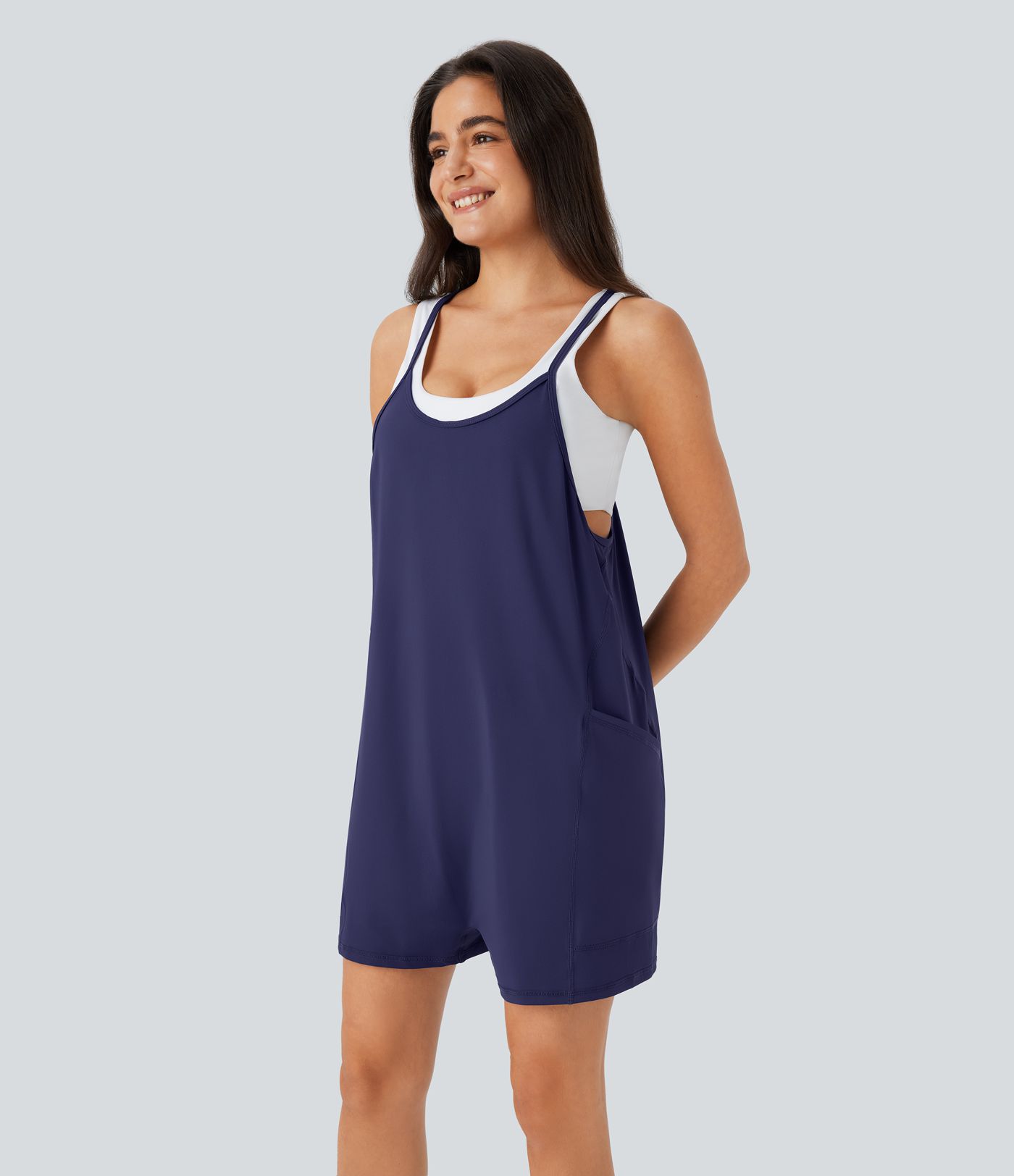 Mono bolsillo lateral correa ajustable