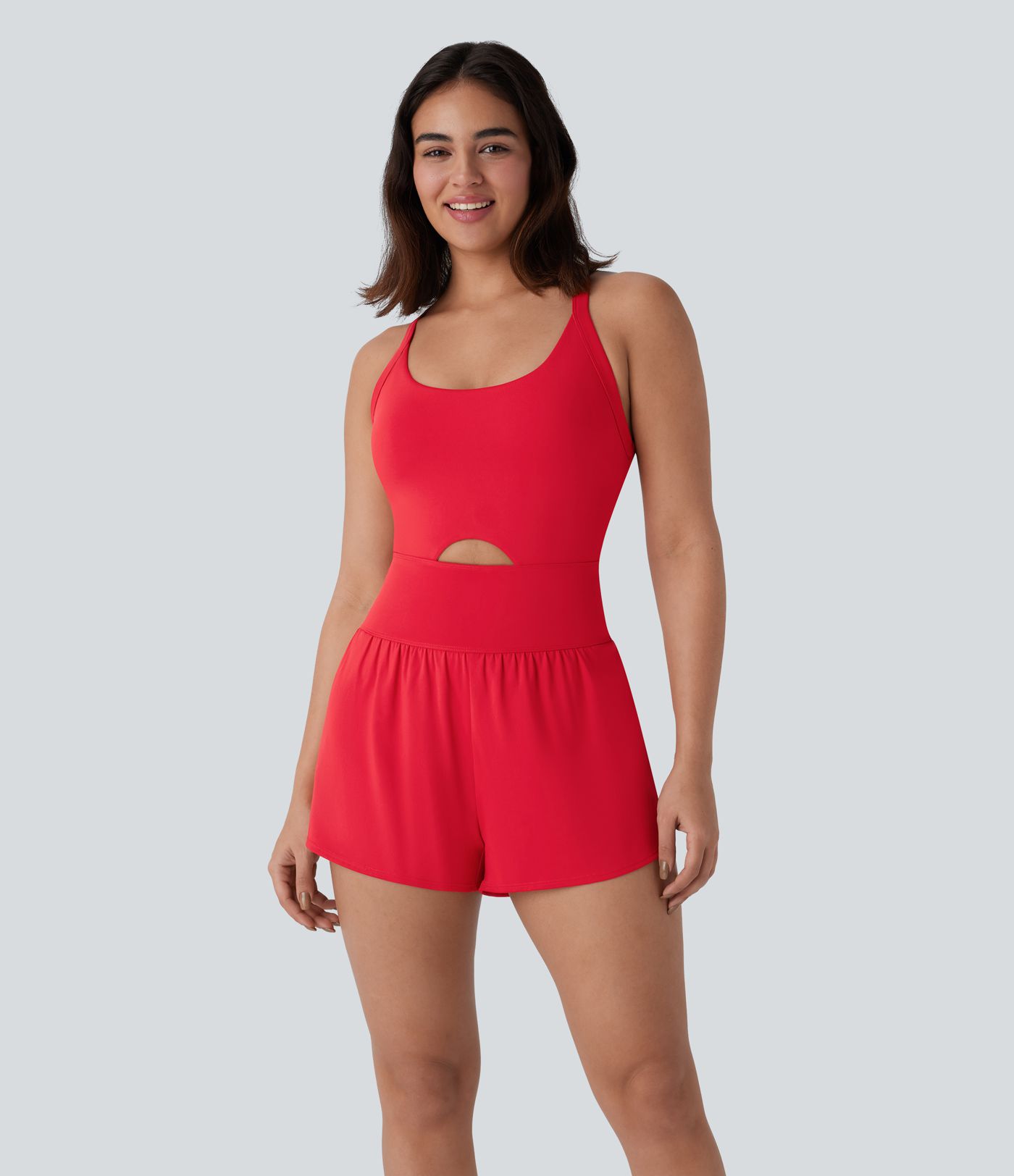 SoftlyZero™ QuickDry  Tummy Control 2-in-1 Pocket Yoga Jumpsuit