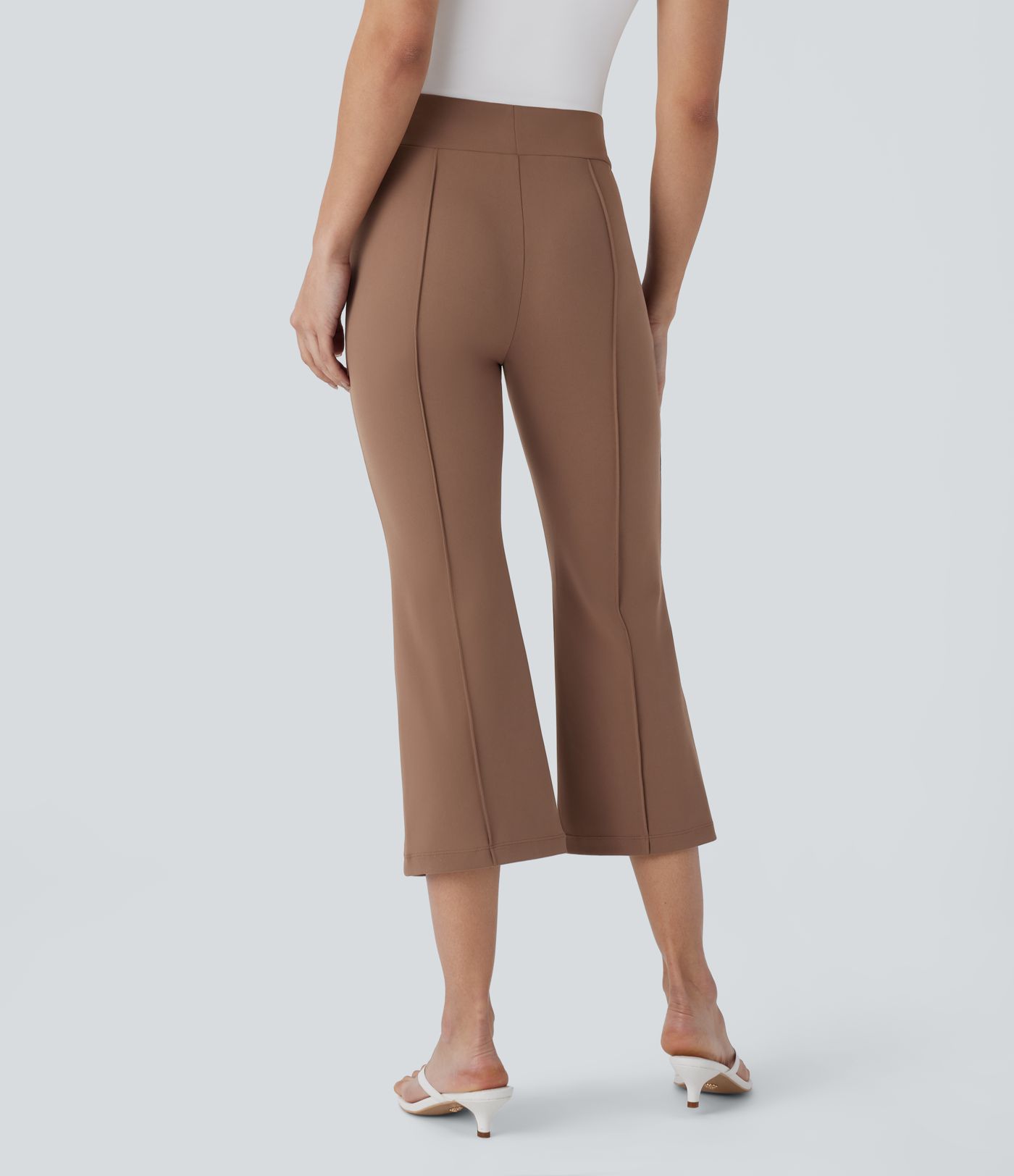Pantalon bootcut capri taille mi-haute DayStretch