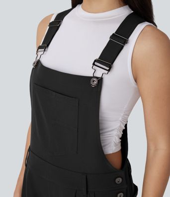 Mono cargo múltiple bolsillo correa ajustable