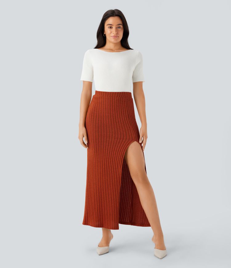 Bootshals Kurzarm Slim Fit Arbeits-Pullover