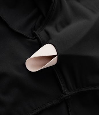 Vestido mini Softlyzero™ Airy pickleball manga larga abertura pulgar bolsillo lateral 2 en 1 acampanado tacto frío