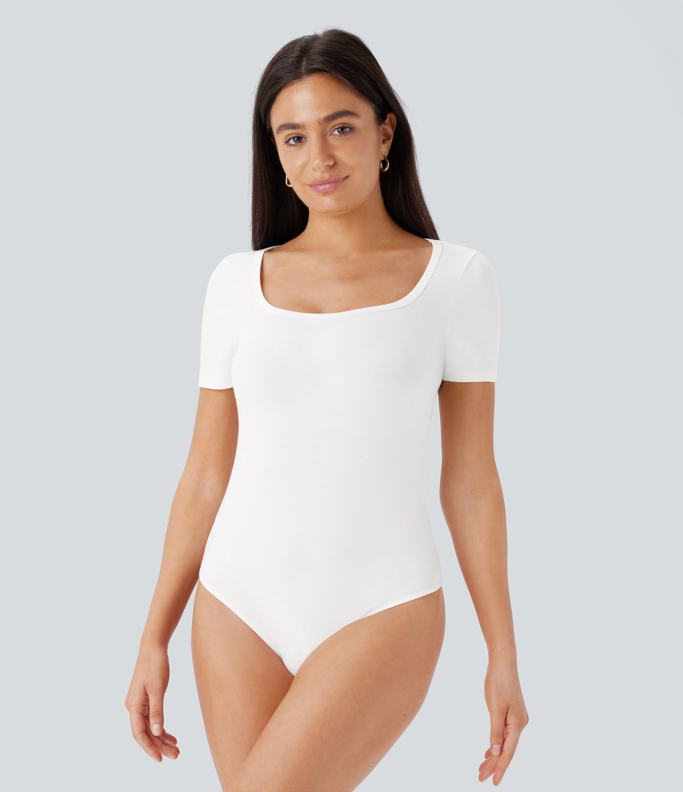 U-Ausschnitt Kurzarm Body Slim Fit Arbeitskleidung