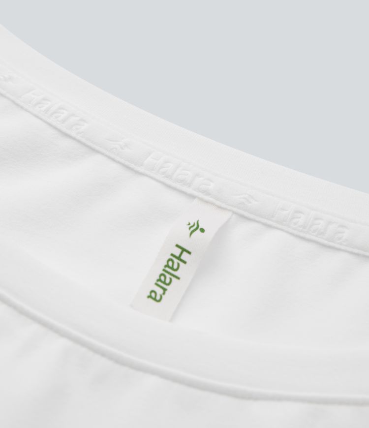 Round Neck Short Sleeve Basic Work Top