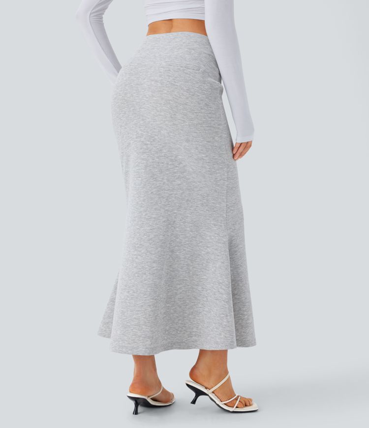 Falda maxi SoCinched sirena cordón control abdomen tiro medio