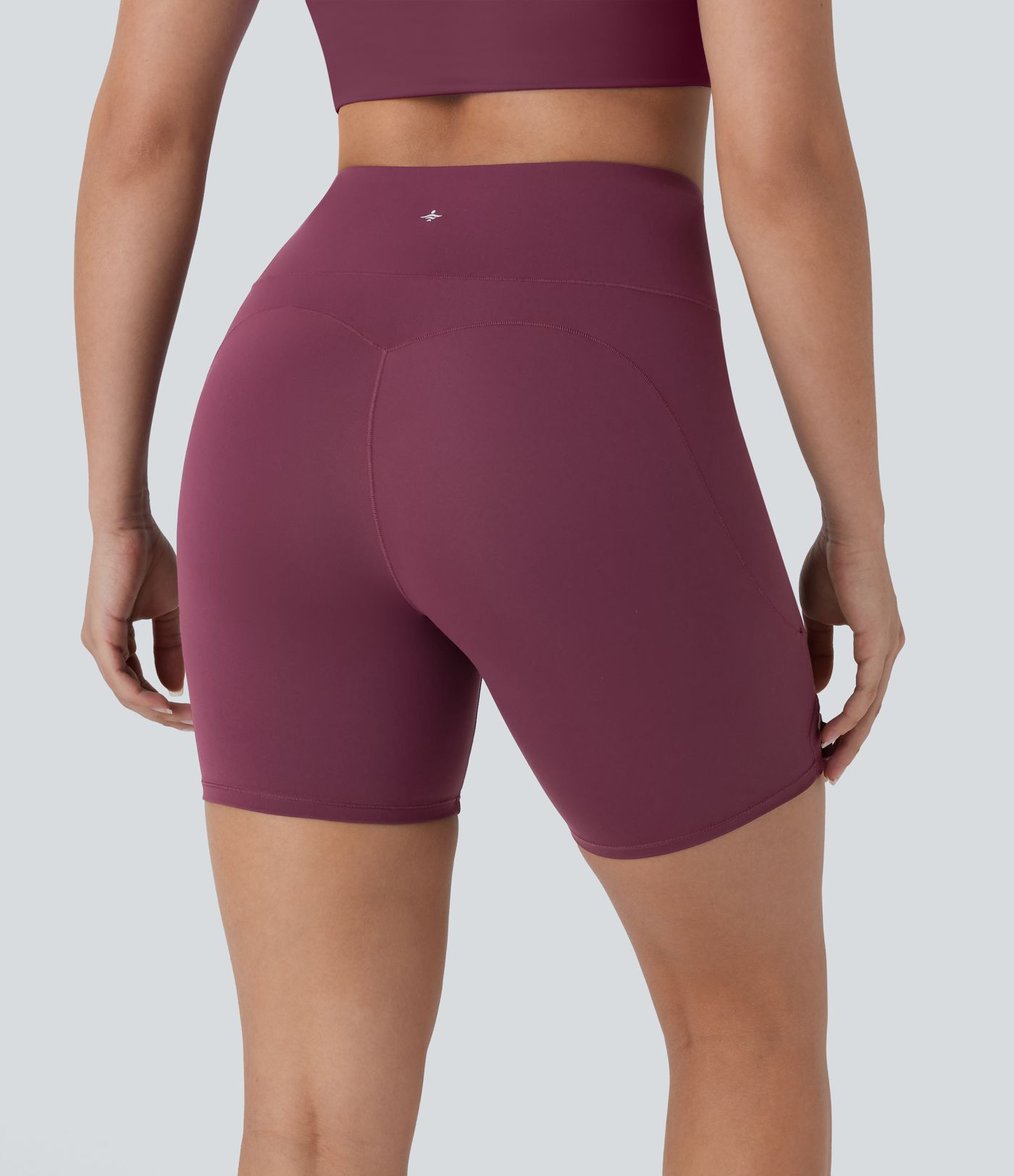 Softlyzero™ Airy, hoch taillierte Bikershorts mit Seitentasche und verstellbarer Schnalle, Cool Touch, 17,8cm