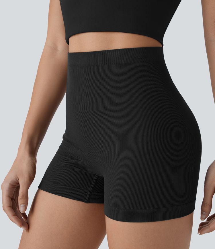 Seamless Flow Smooth Low Rise Lounge Shorts