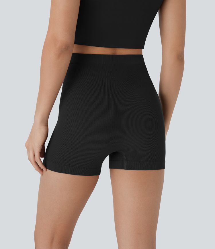 Seamless Flow Smooth Low Rise Lounge Shorts