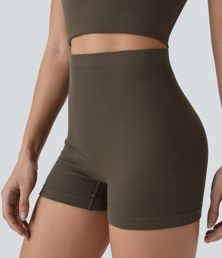 Seamless Flow Smooth Low Rise Lounge Shorts