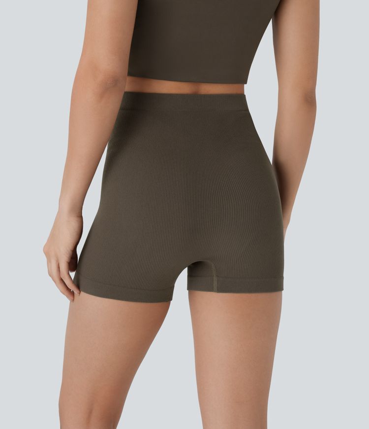 Seamless Flow Smooth Low Rise Lounge Shorts