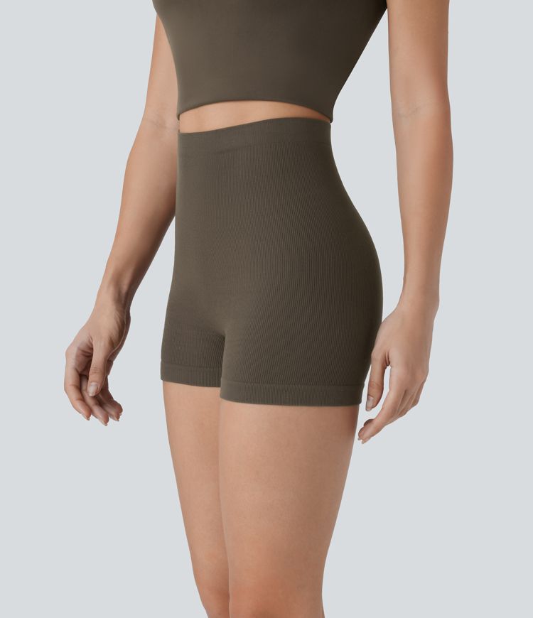 Seamless Flow Smooth Low Rise Lounge Shorts