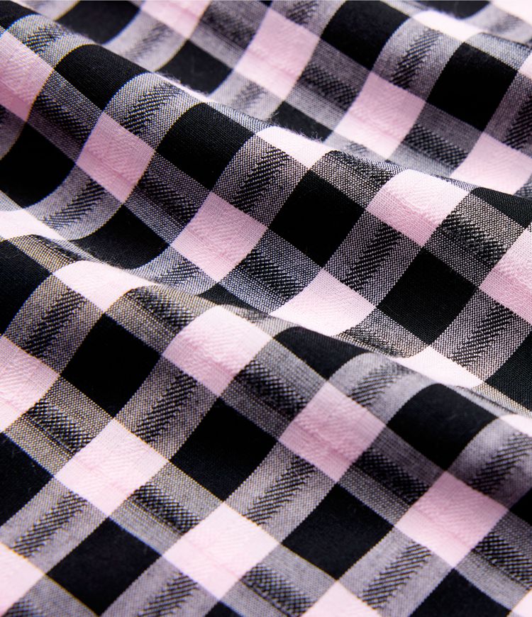 High Waisted Pocket Wide Leg Plaid Casual Pants