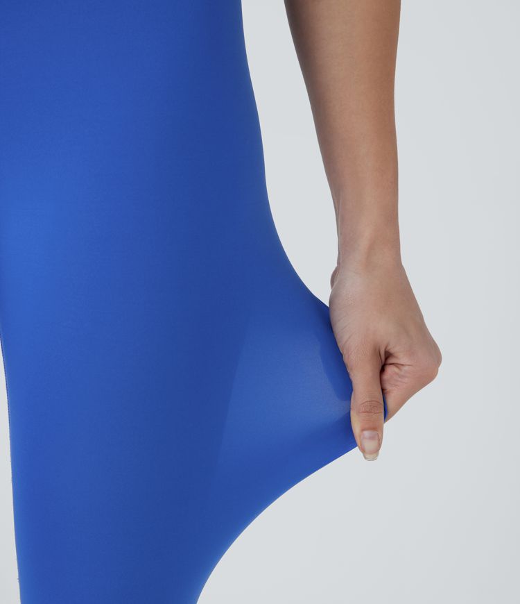 Softlyzero™ Airy - 2-in-1 Capri-Leggings mit Rock, hohem Bund, Seitentaschen und Cool-Touch