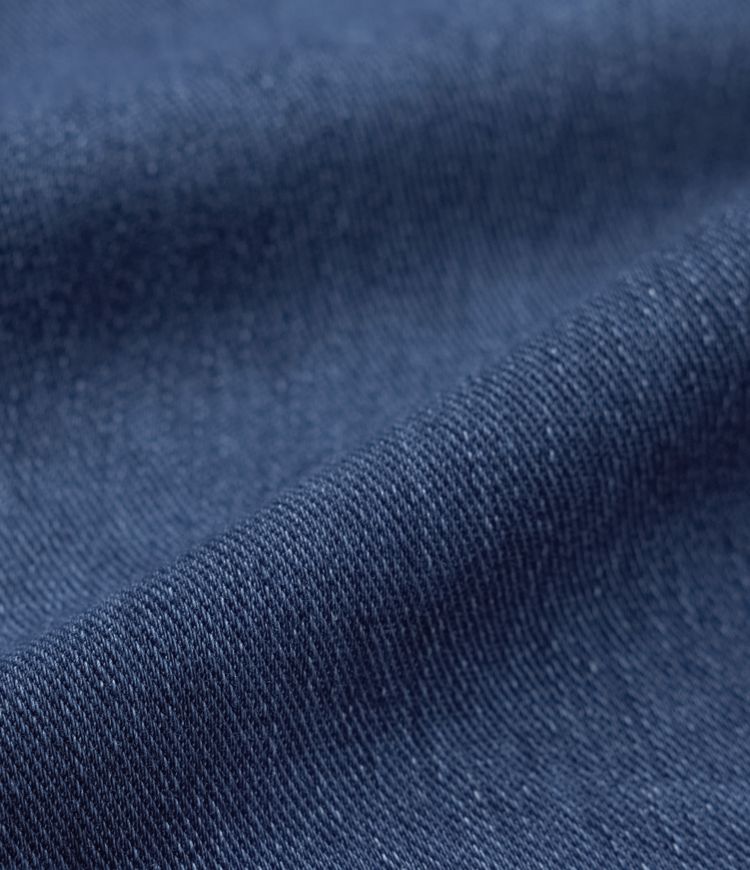 Halara Flex™ Curved Hem Relax Mini  Denim Casual Shirt Dress with Pockets