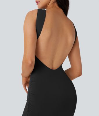 Sleeveless Slim Maxi Dress