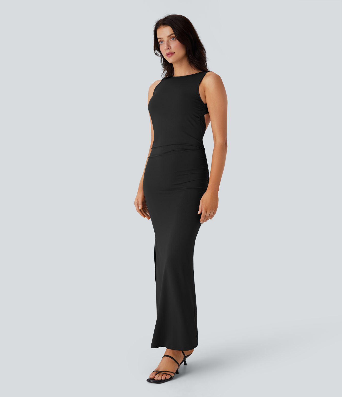 Sleeveless Slim Maxi Dress