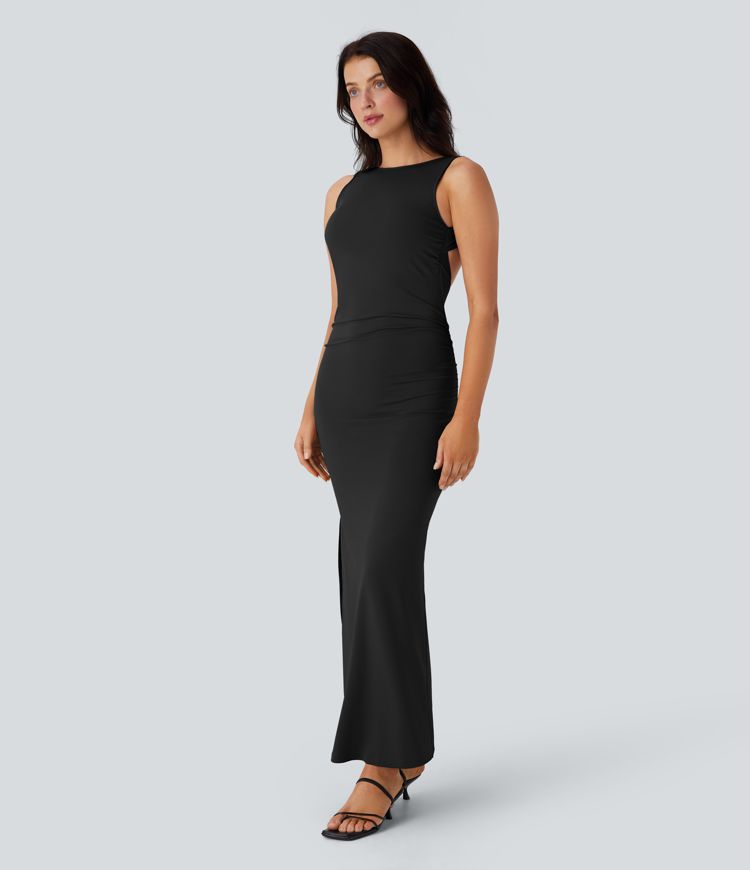 Sleeveless Slim Maxi Dress
