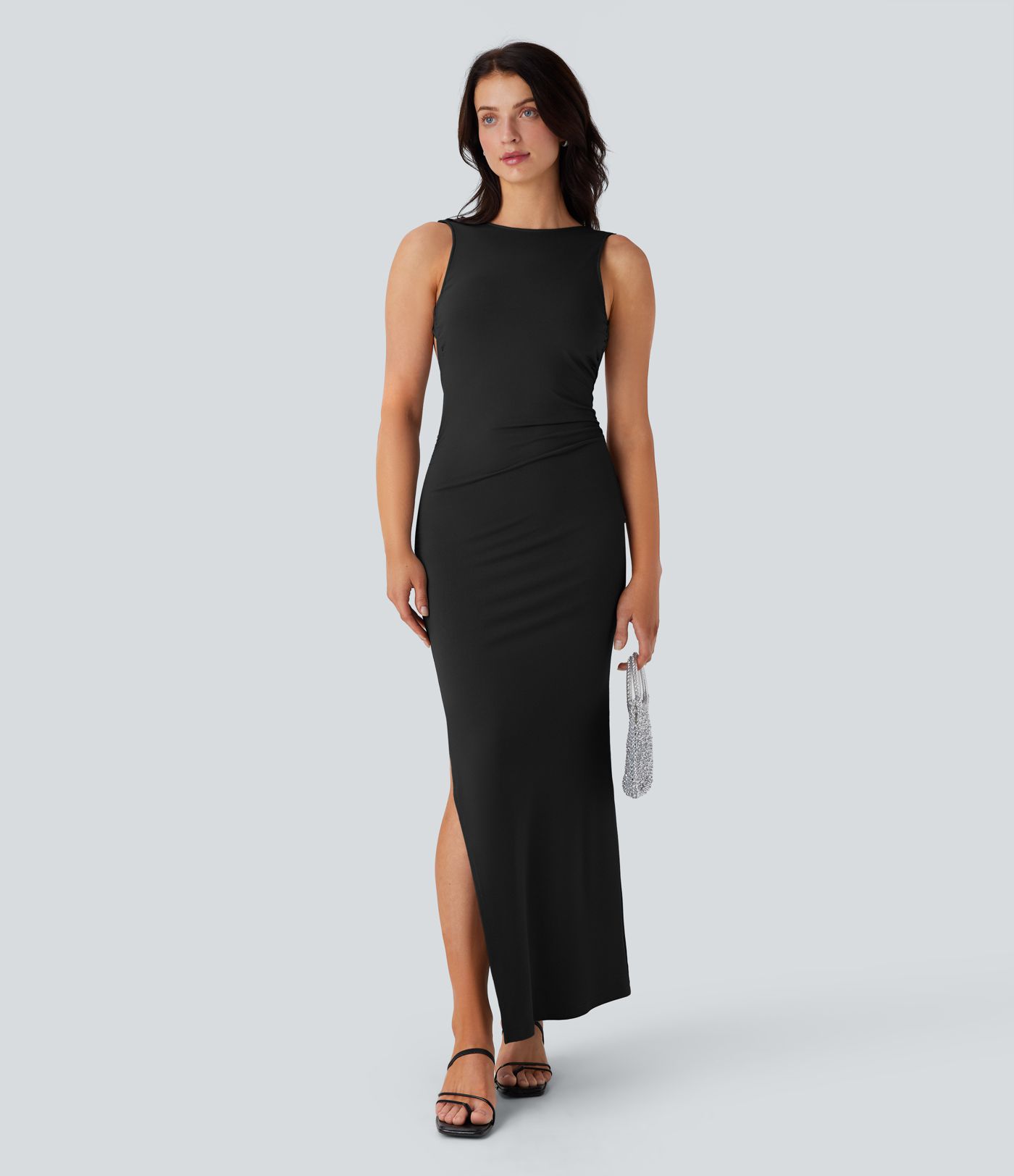 Sleeveless Slim Maxi Dress