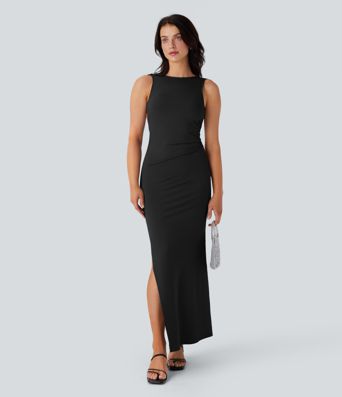 Sleeveless Slim Maxi Dress