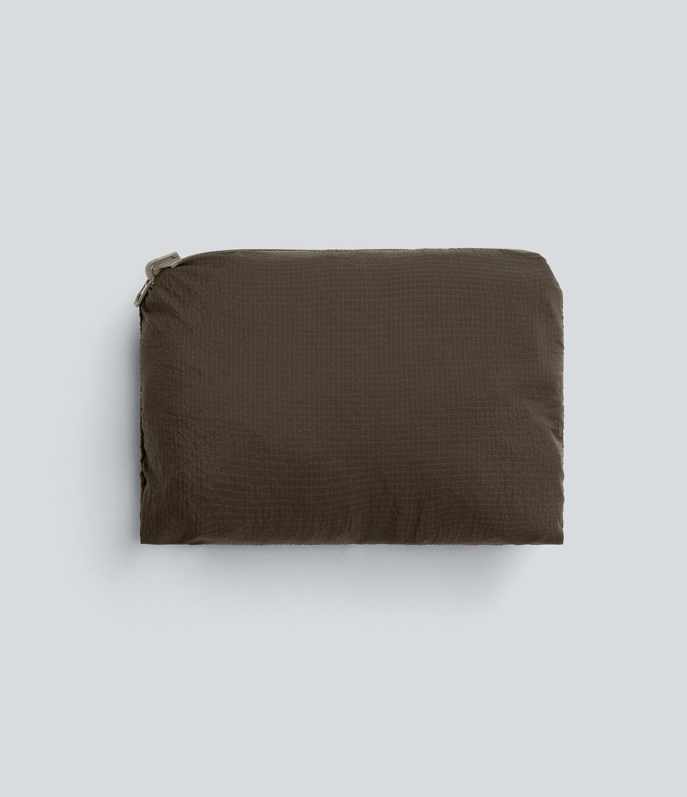 Veste de randonnée imperméable légère et compactable avec capuche rabattable, manches froncées et poches latérales