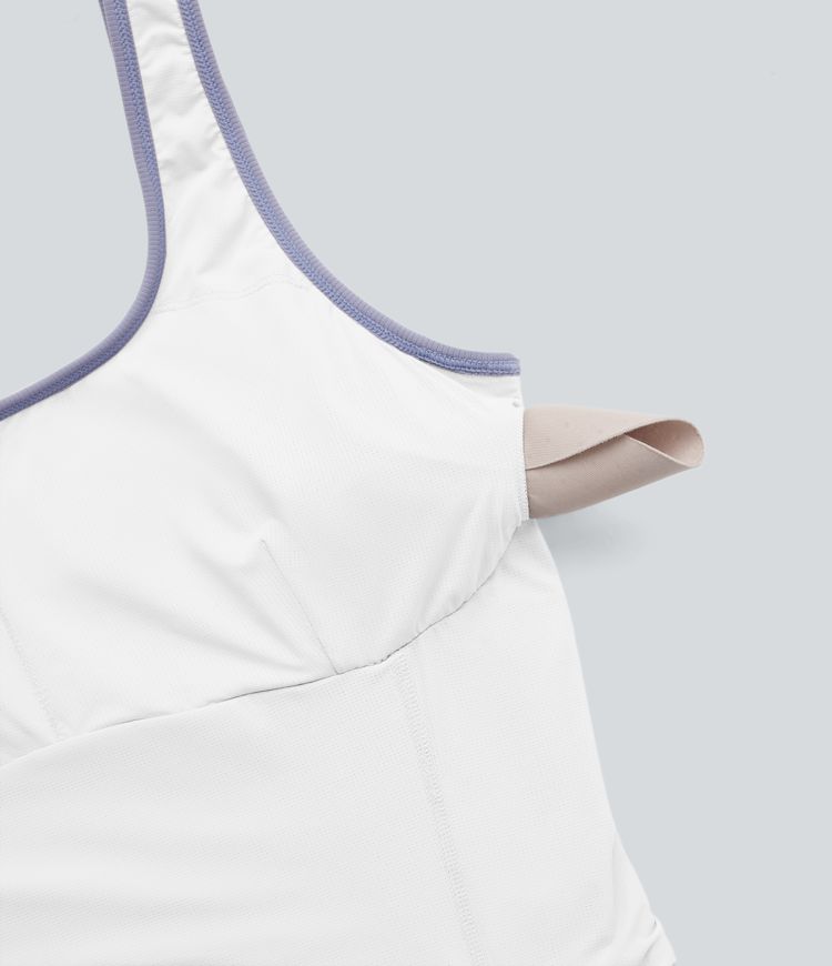 Patitoff™ Flow Pet Hair Resistant Bodycon Mini Yoga Active Dress-Easy Peezy Edition