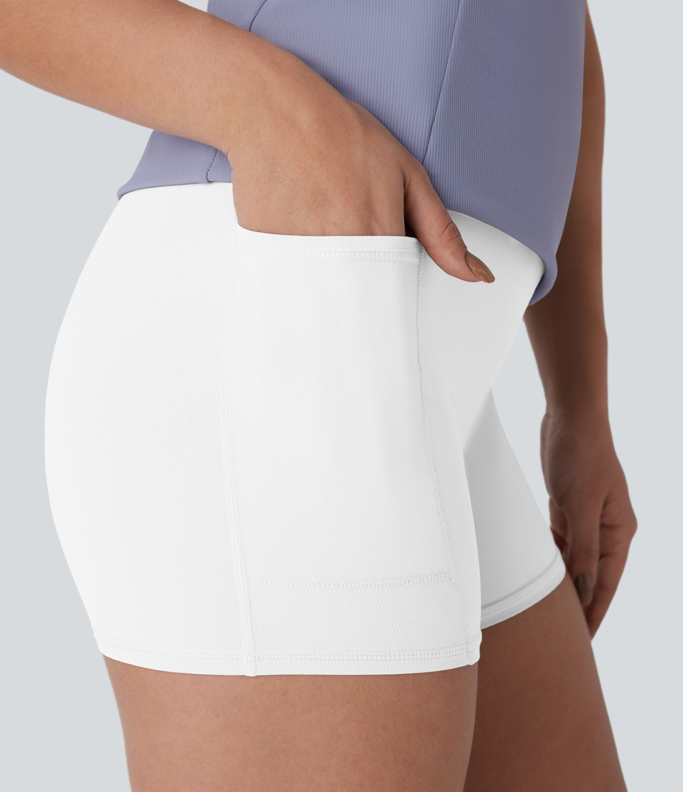 Patitoff™ Flow Pet Hair Resistant Bodycon Mini Yoga Active Dress-Easy Peezy Edition