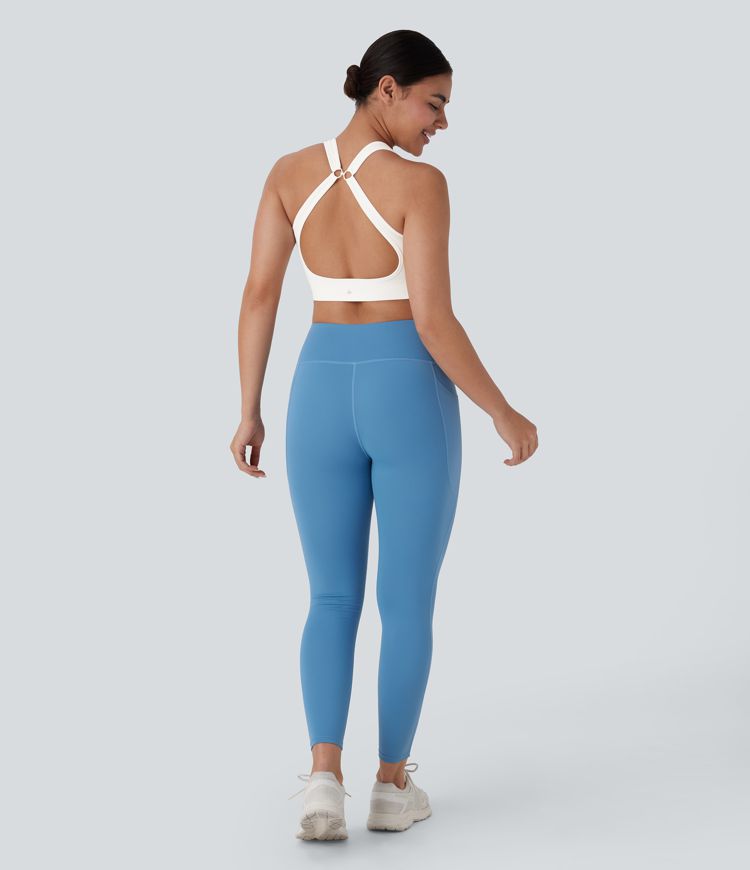 OneForm Seamless Flow Low Support Zipper Yoga Sports Bra