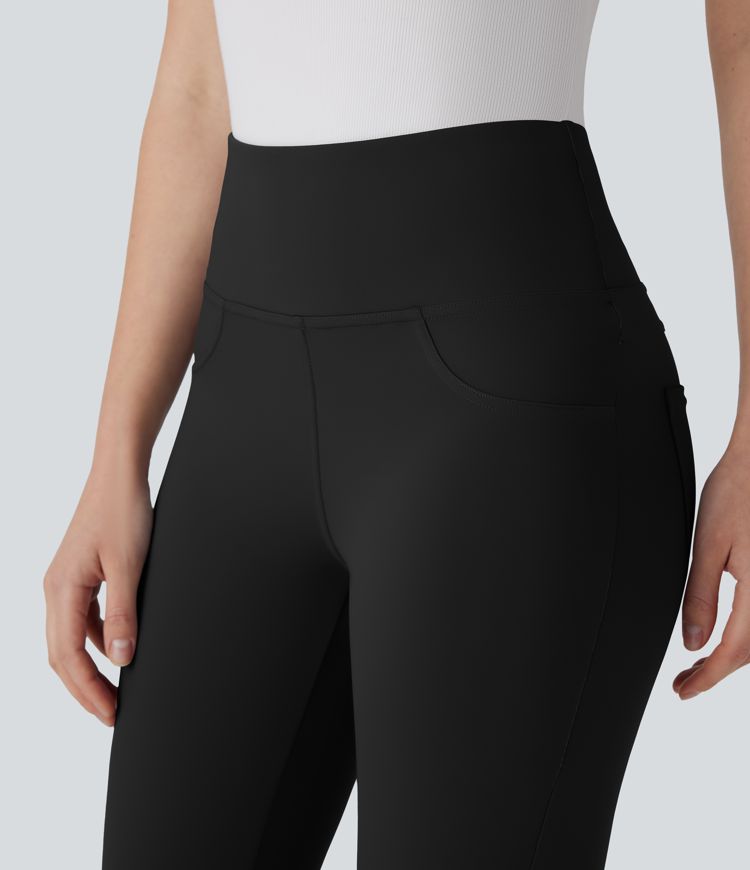Halara Flex™ DayStretch High Waisted Pocket Tapered Work Cropped Pants
