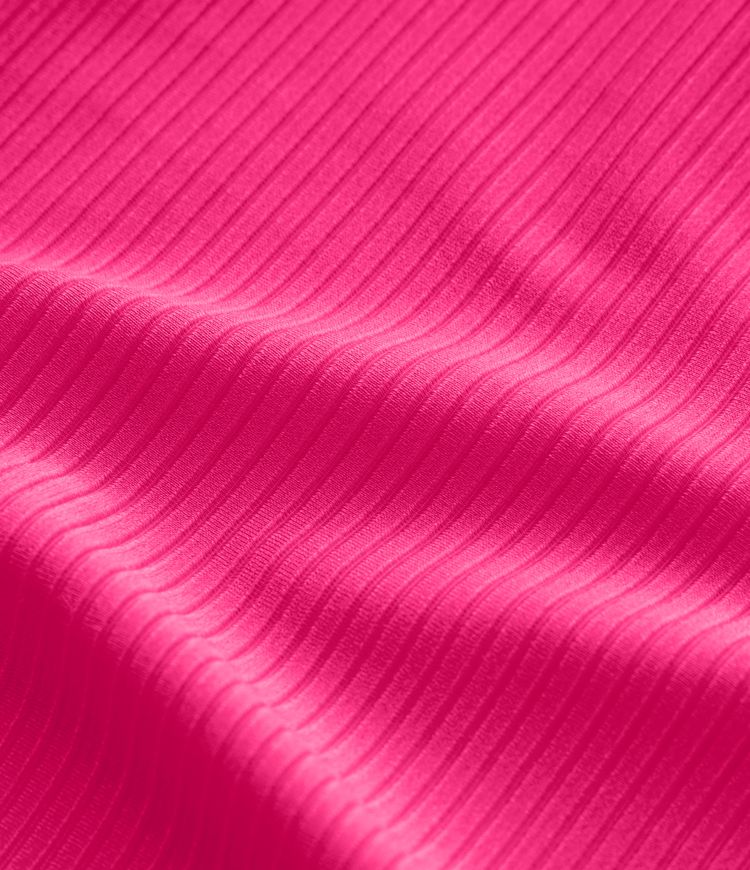 Ribbed Ring Cut Out One Piece Swimsuit