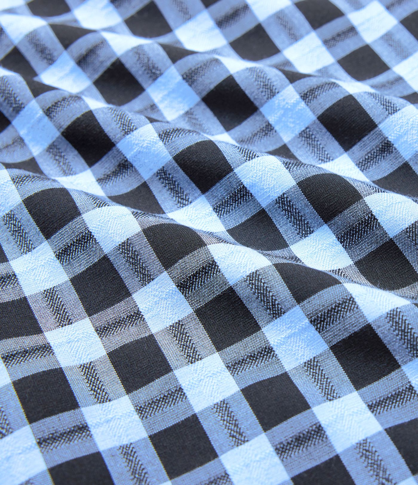 Pantalon décontracté à carreaux jambe large taille haute avec poches latérales