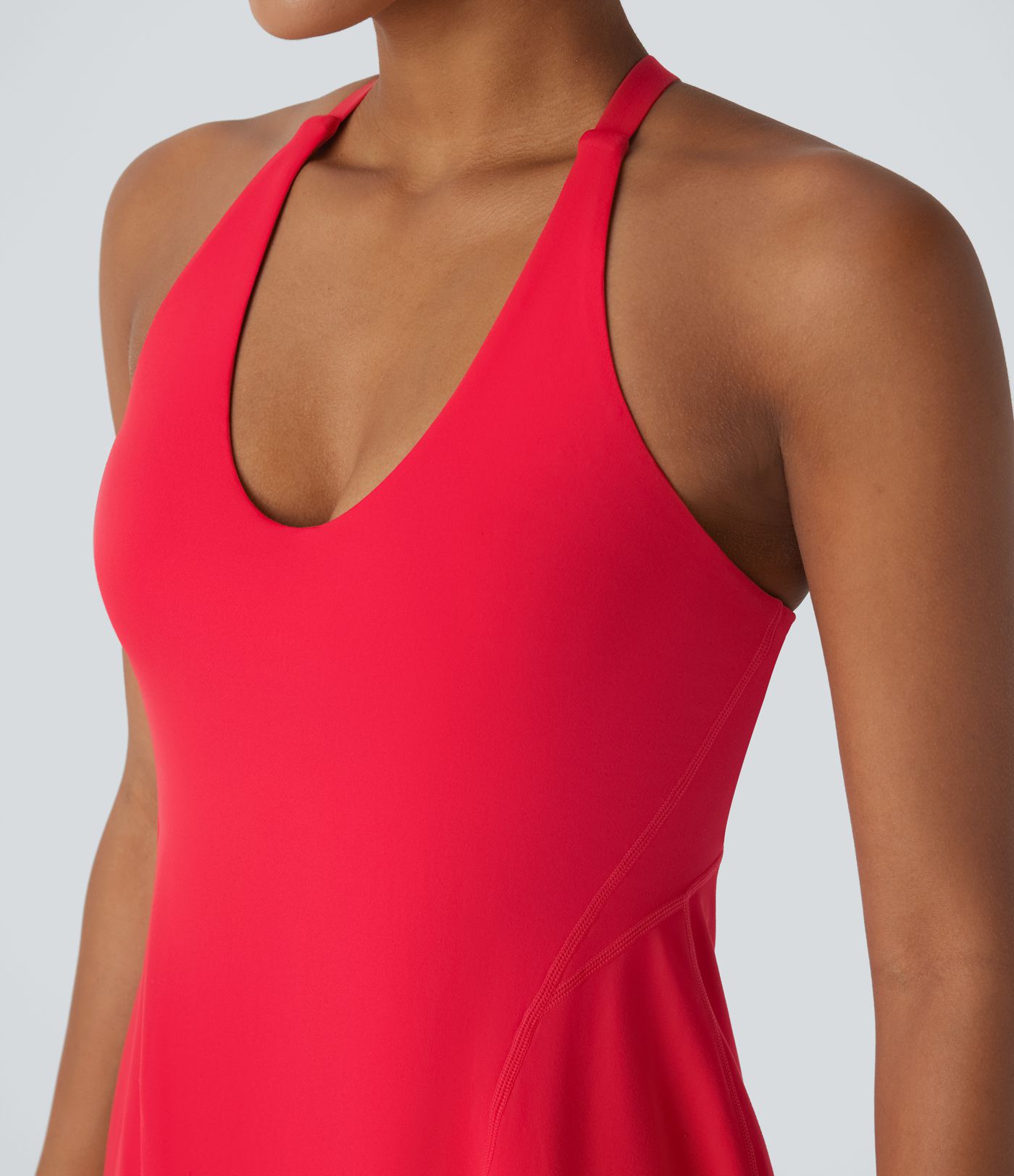 Softlyzero™ Plush - Rückenfreies Tanzkleid mit verstellbaren Trägern und vorgeformten Cups - Easy Peezy Edition